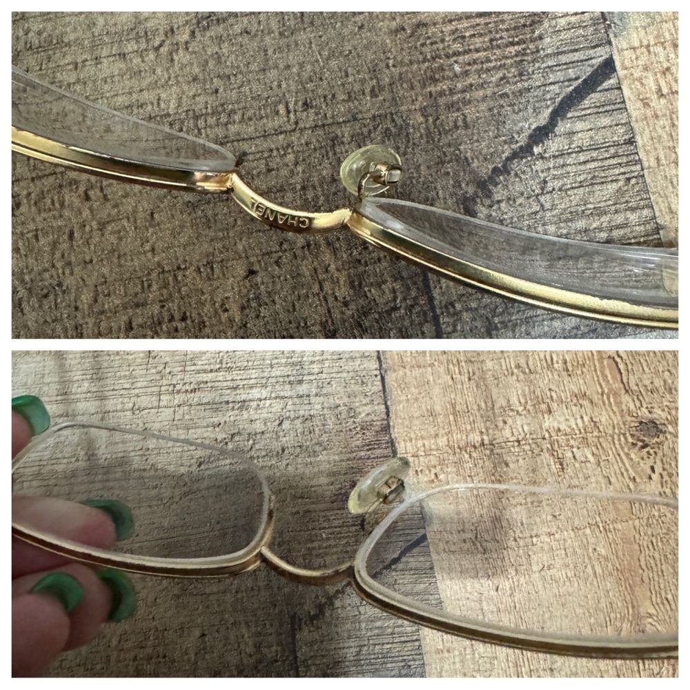 CHANEL 2099 C.323 EYEGLASSES SIZE:51-17-135 Frames - Damaged With Flaws. - Picture 7 of 13